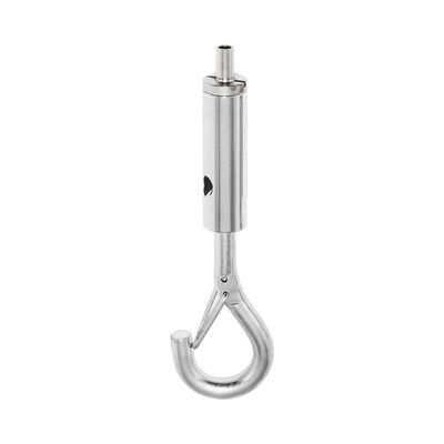 Adjustable Hanging Light Ceiling Cable Clamp Cable Gripper with Spring Hook