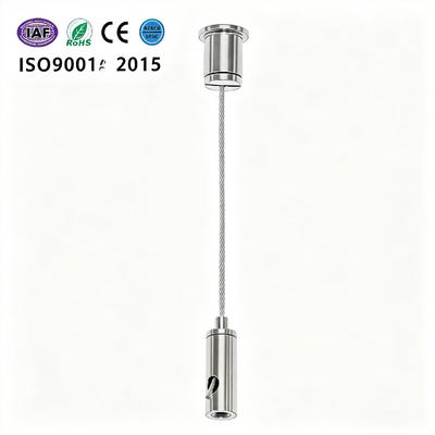 Steel Wire Adjustable Suspension Kits for Hanging Linear Lighting 1.0-4.0mm