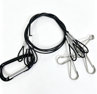 Black Plant Pot  Nylon Hangig Kits