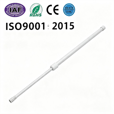 Adjustable Height Steel Lighting Suspension Rod with Internal Concealed Wiring Ceiling Hanging Pole