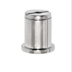 T Shape Iron Ceiling Attachment Flange Base Nickel Plated Easy Installation