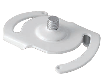 Round Base Quick Clip Cable Gripper for Aluminium Profile Suspension Hardware