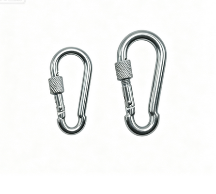 Iron Spring Snap Hook with Nut