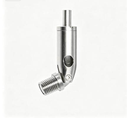 Linear Light Suspension Brass Swivel Joint Cable Gripper With External Screw, for 1.0mm 1.2mm 1.5mm Wire Rope