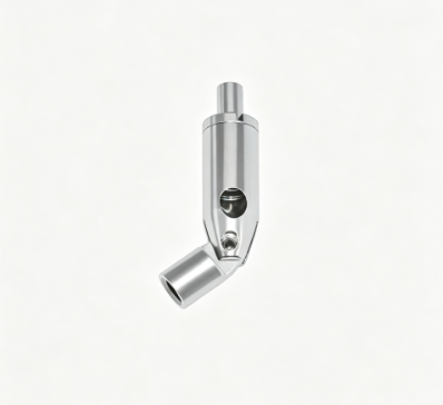 Linear Light Suspension Brass Swivel Joint Cable Gripper With Internal Screw, for 1.0mm 1.2mm 1.5mm Wire Rope