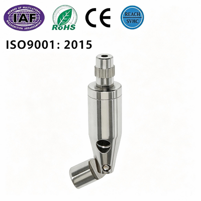 180-Degree Swivel Cable Gripper with M4/M5/M6 Internal Thread and Solid Brass Construction for Lighting Suspension