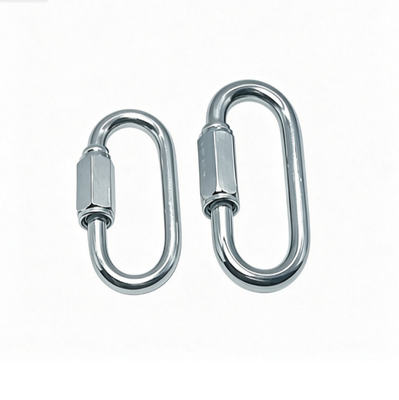O-shaped Iron Spring Snap Hook With Nut