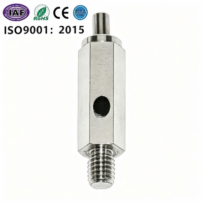 Hexagon Male Thread M4 M5 M6 Adjustable Height Cable Gripper Wire Rope Lock for Light Sign Hanging
