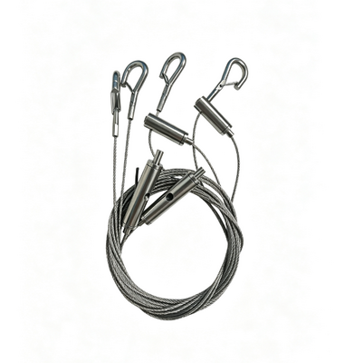 Y-shaped Suspension Hanging Kits with Spring Hooks
