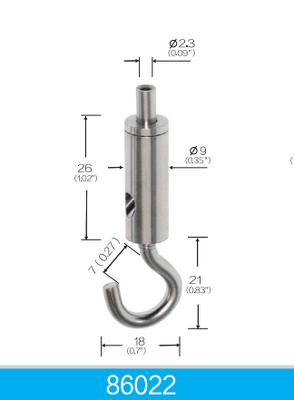 Adjustable Cable Gripper with Hook