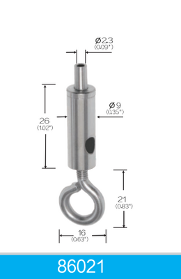 Cable Gripper with Closed Hook for Light Suspension