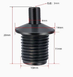 Black Adjustable Cable Gripper for 2.0mm and 2.5mm Wire Rope , Stainless Steel Wire Rope Lock Clamp for Pendant Light Hanging, Anti-Rust Cable Gripper for Chandelier & Industrial Lighting