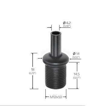 Iron Cable Gripper with Black Powder Coating