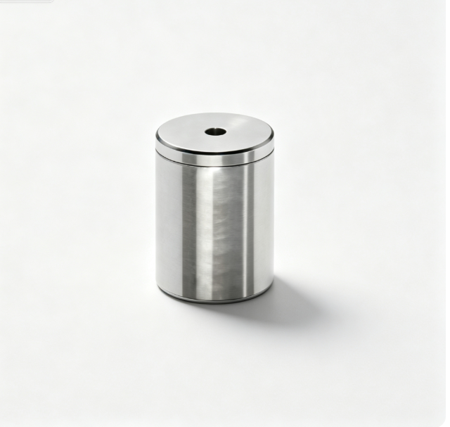 Cylindrical Iron Ceiling Attachment Nickel Plated Easy Installation