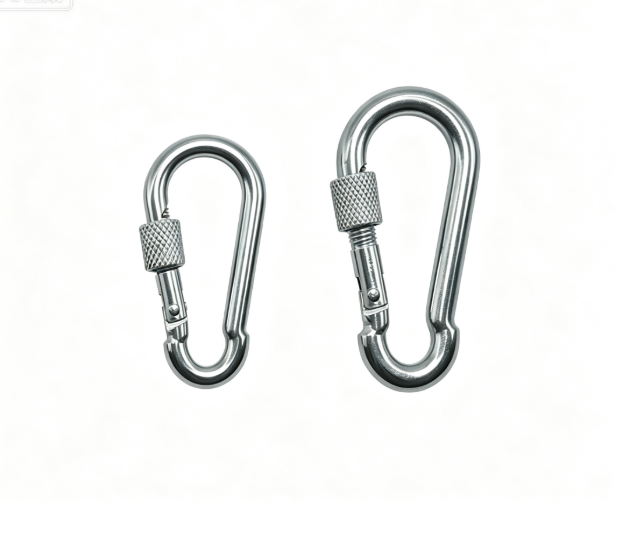 Iron Spring Snap Hook with Nut