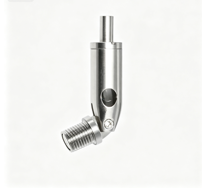 Linear Light Suspension Brass Swivel Joint Cable Gripper With External Screw, for 1.0mm 1.2mm 1.5mm Wire Rope