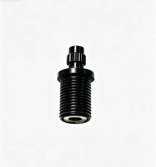 Black Brass Cable Gripper  with Knurled Lock , for 1.5mm Wire Rope