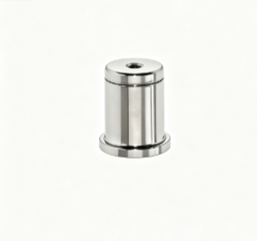 Iron Ceiling Attachment with Flange Base for Easy Installation and Customized Size in Pearl Chrome Finish