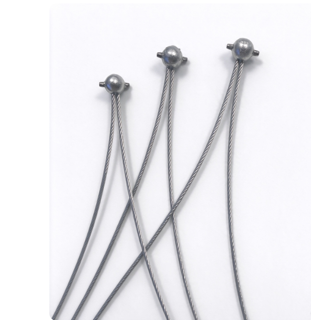 1.0 mm 7*7 Galvanized Wire Rope with Customized Die-casting