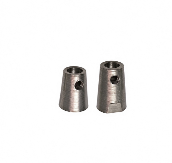 Cone Cable Gripper, for stainless steel suspension wire, side set screw locking